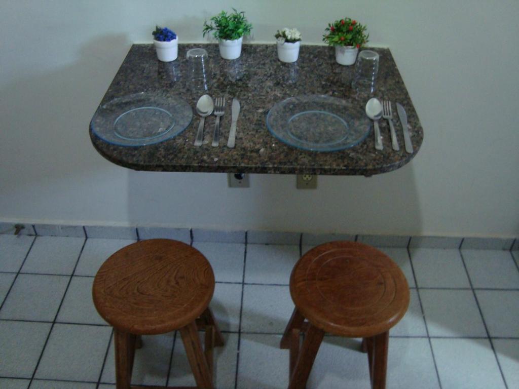 נטאל Flat Pousada Da Praia חדר תמונה